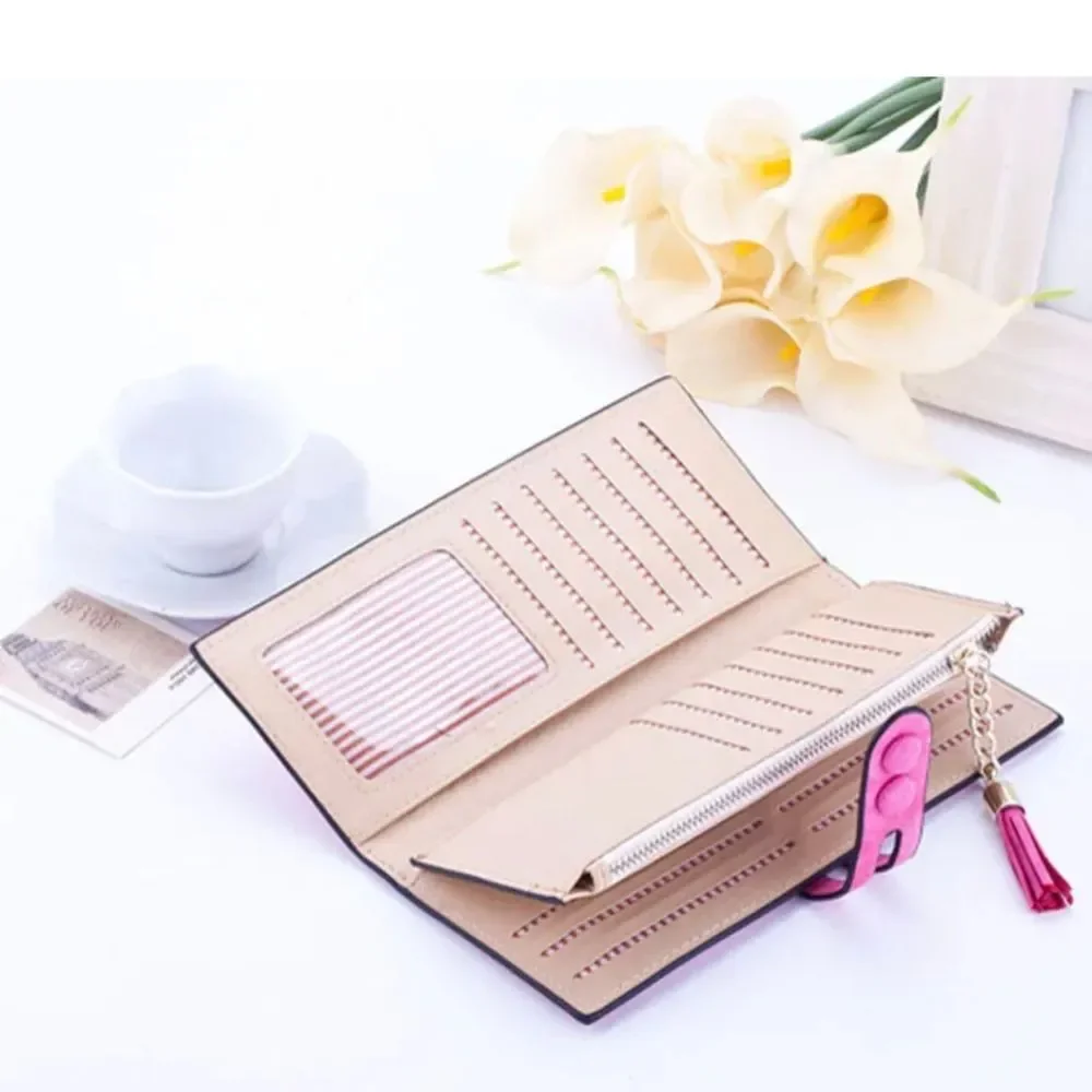 Large Capacity Clutch For Women Ladies Credit Card Holder Cash Phone Handbag US